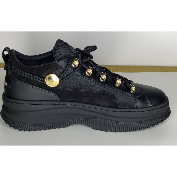 Authentic Deva X Balmain Puma Black sneakers  women's size 10 - Picture 4 of 6